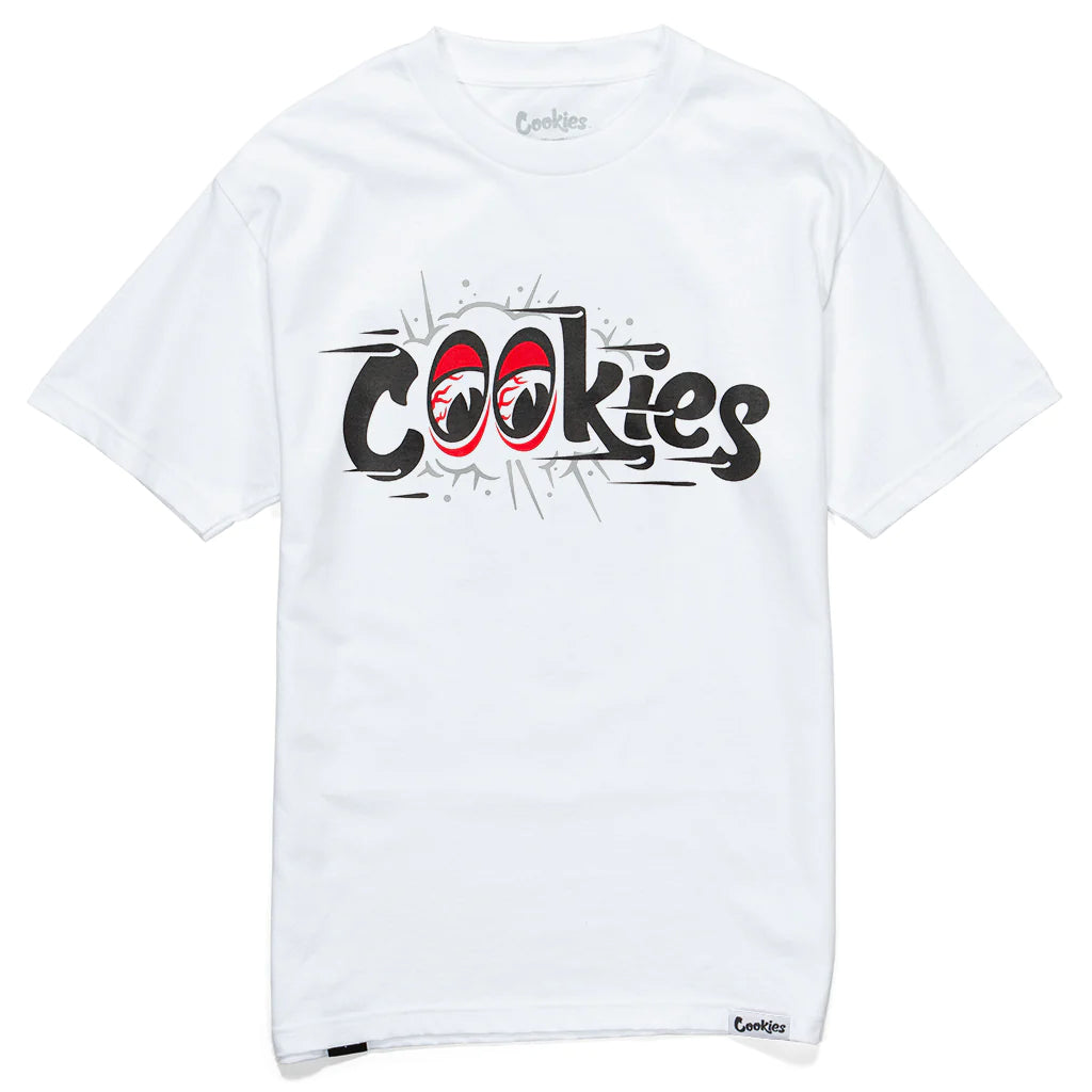 Glossy Eyed Tee - White