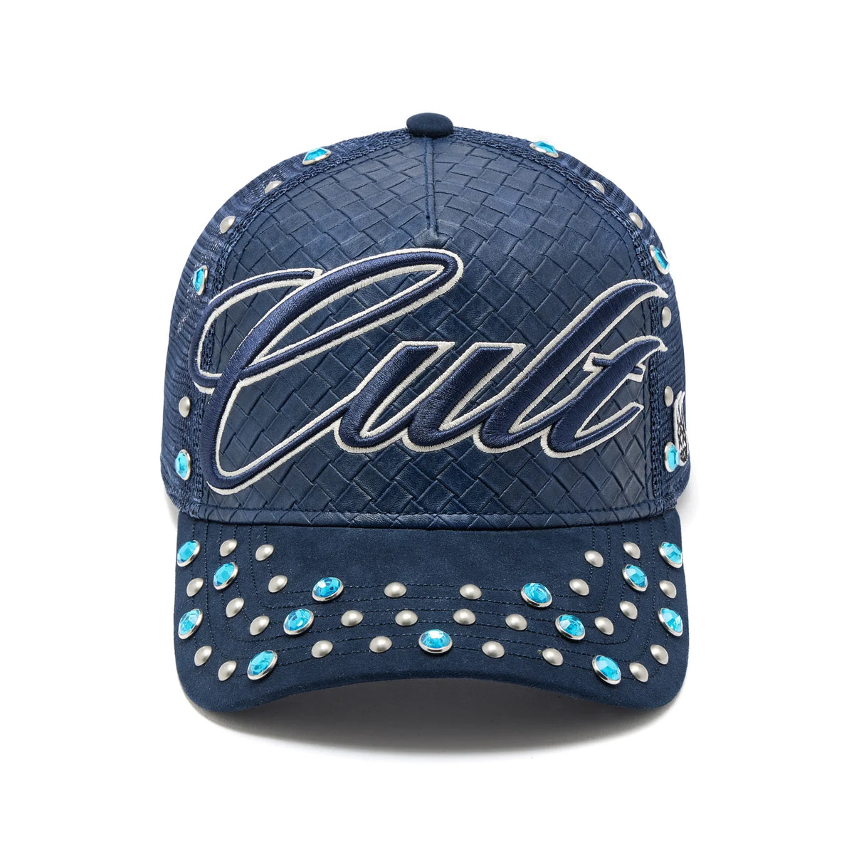 Cult's Mesh Back Trucker Hat "Studs" (Navy)