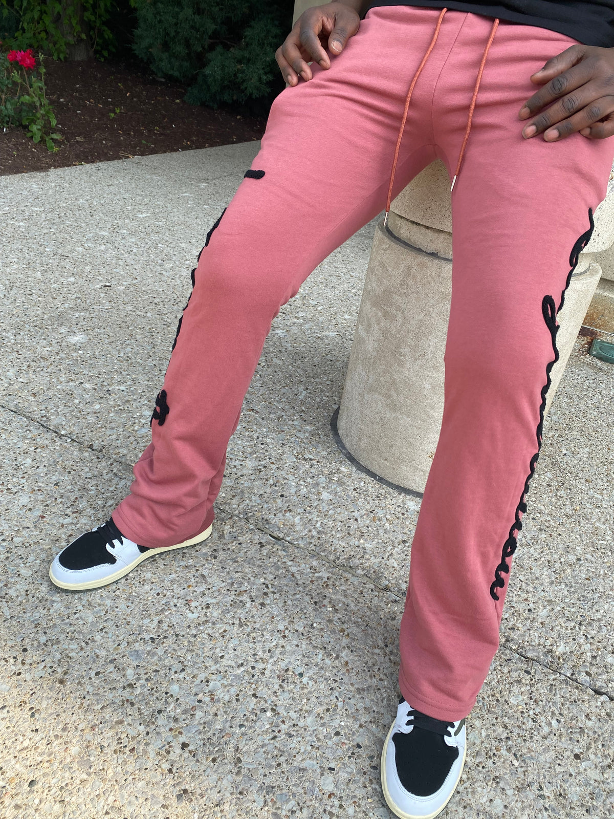 Lost Generations 2 Stacked Sweatpants - Mauve – Todays Man Store