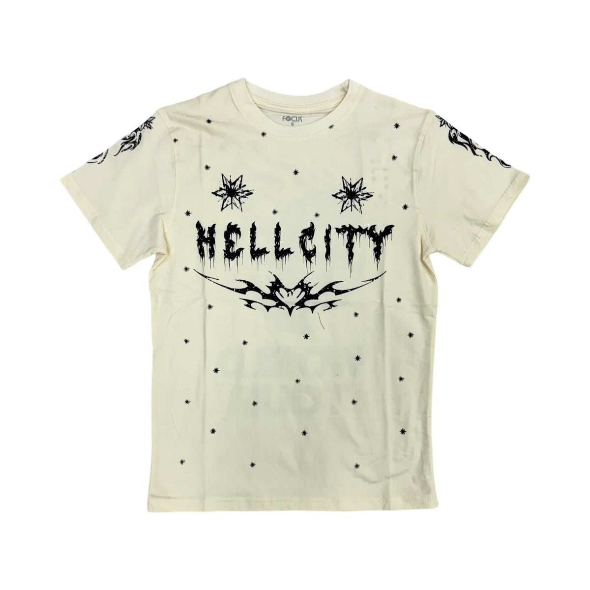 Hell City Tee - Cream