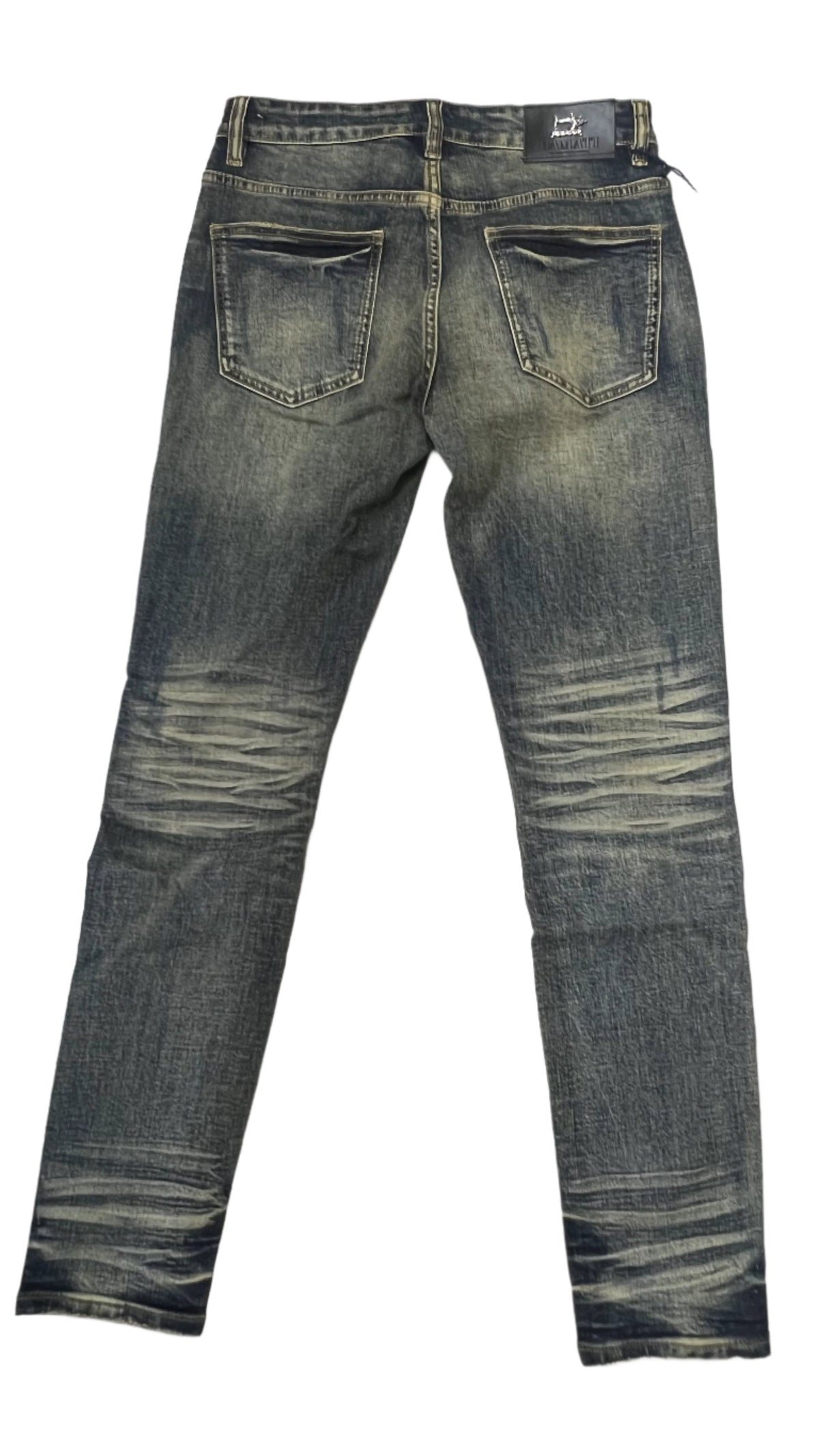 Damati - Alvaro Premium Stretch Denim - Dirty Blue - DMT - 24 - 001