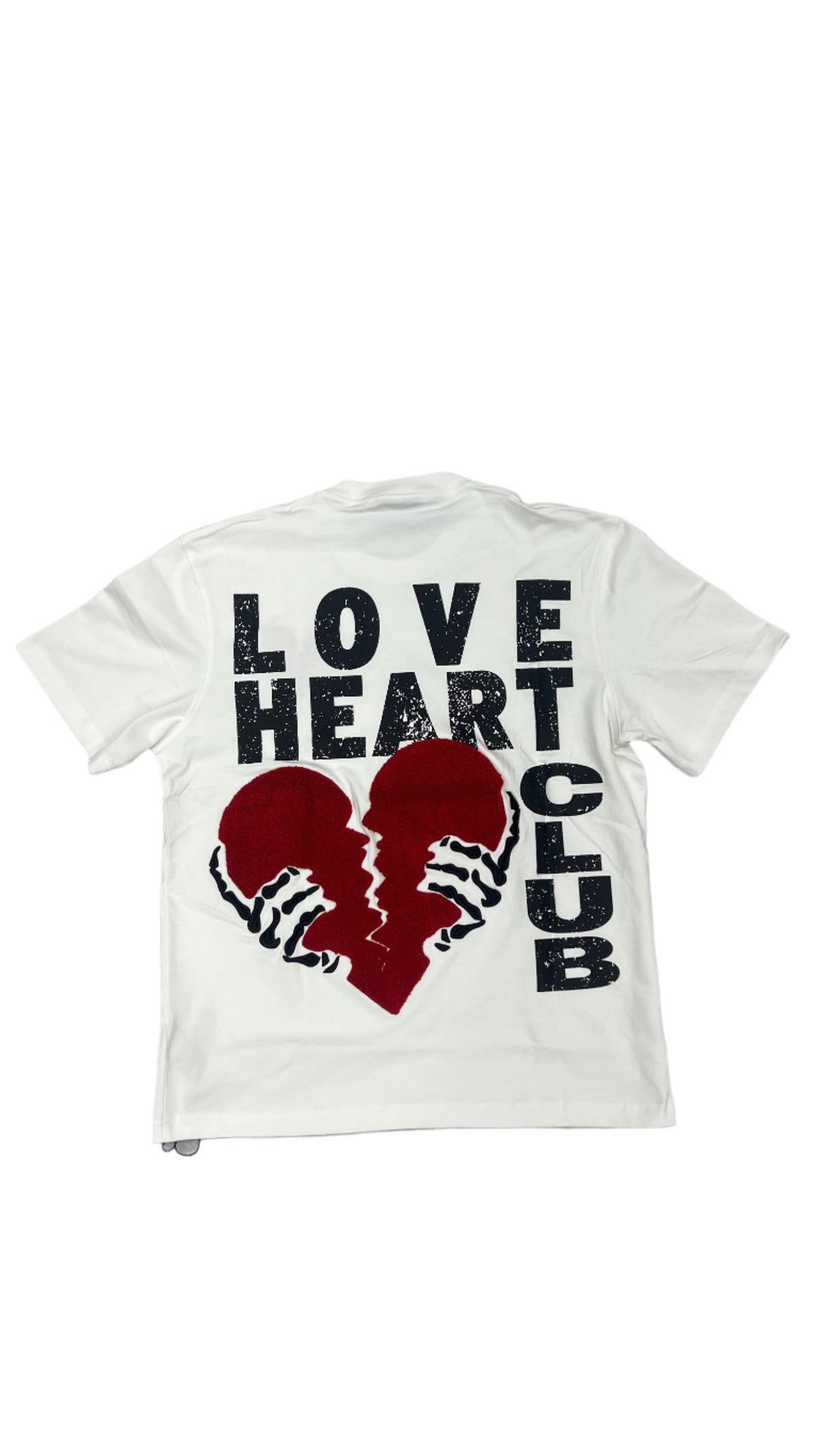 Damati - Heart Club Heavy Weight S/S Premium Tee - RST - 009 - White