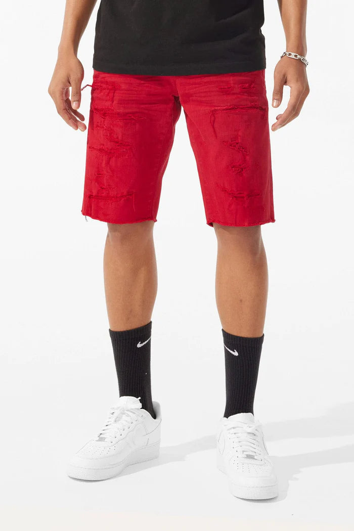 OG - Tulsa Twill Shorts - Red