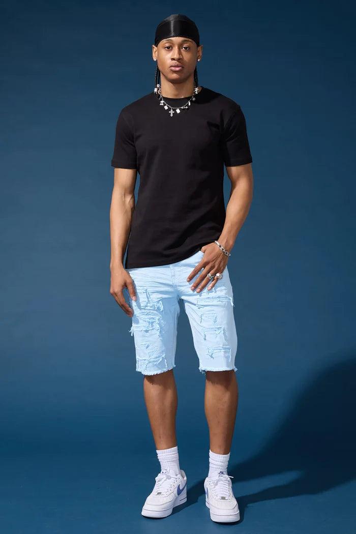 OG - Tulsa Twill Shorts (Sky Blue)