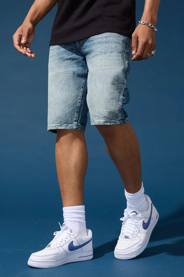 OG-Cascade Denim Shorts (Studio Blue)