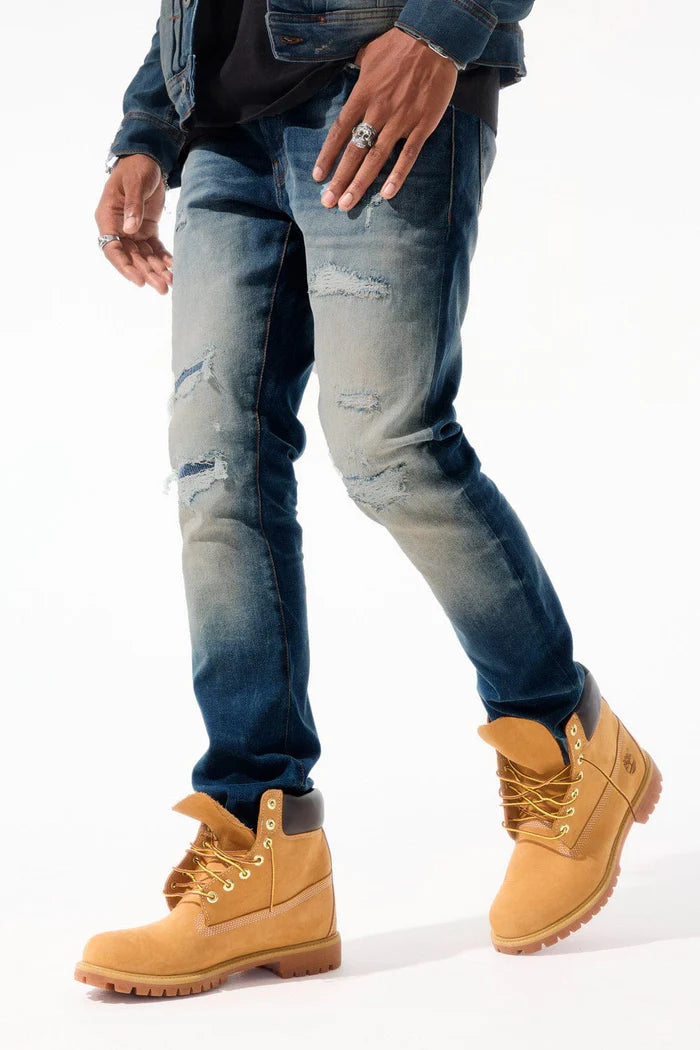 JC - Collins - Meadowlands Azure Denim Jeans - Desert Blue