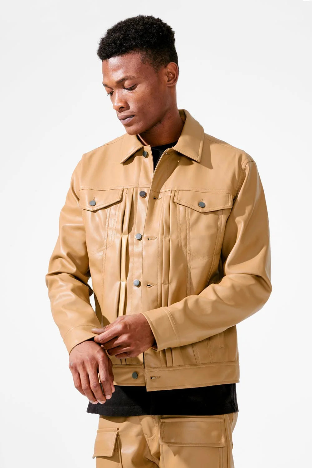 Thriller Trucker Jacket - Mocha