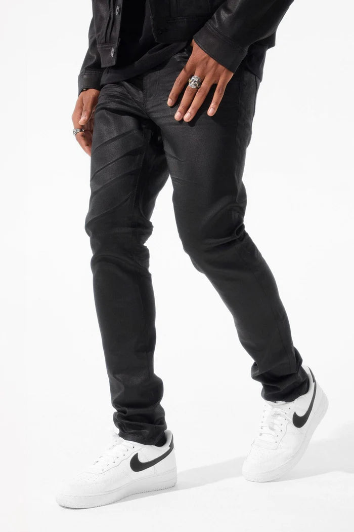 JC - Sean - Smooth Criminal Denim Jeans - Jet Black