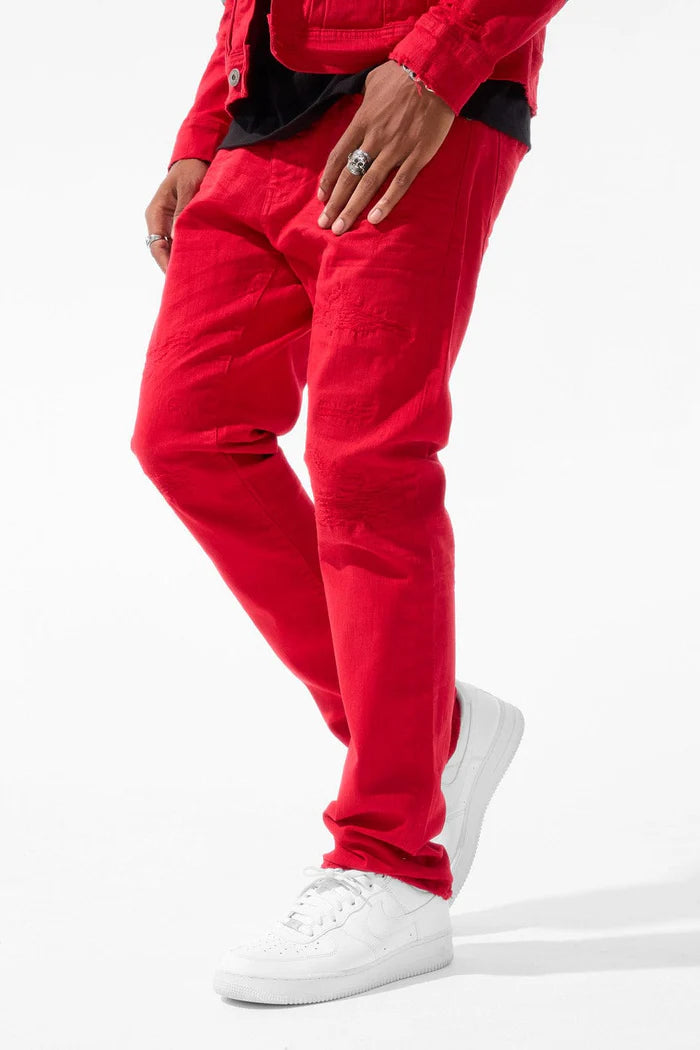 JC - Sean - Tribeca Twill Pants - Red