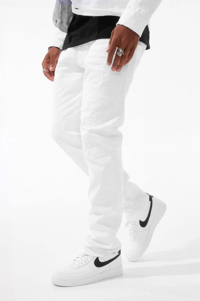 JC - Sean - Tribeca Twill Pants - White