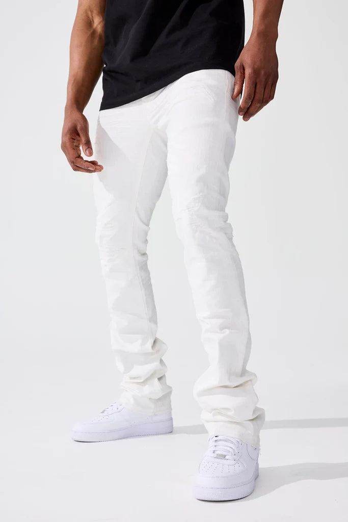 Martin Stacked Tribeca Twill Jeans - Off White - JTF956R