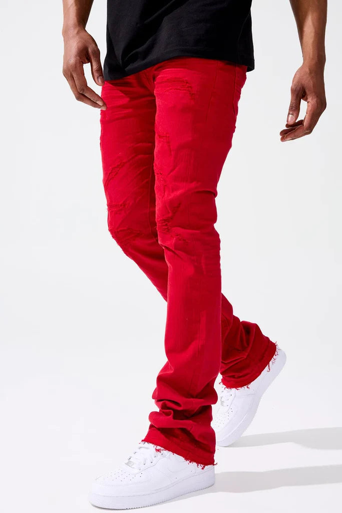 Martin Stacked Tribeca Twill Jeans - Red - JTF956R