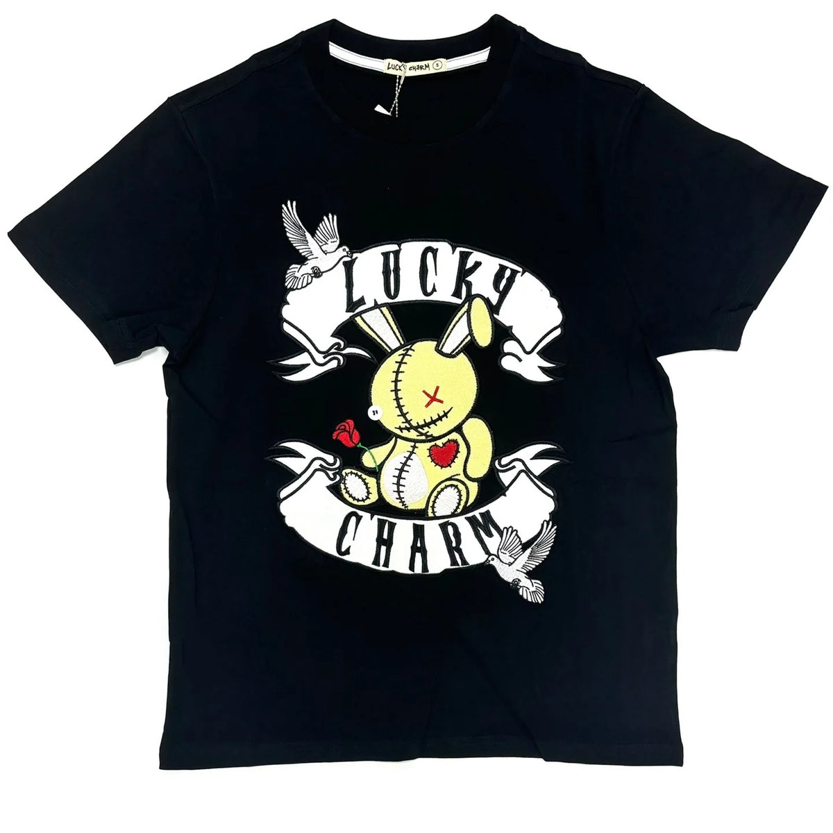 'Lucky Charm Heaven' Kids T-Shirt - Black