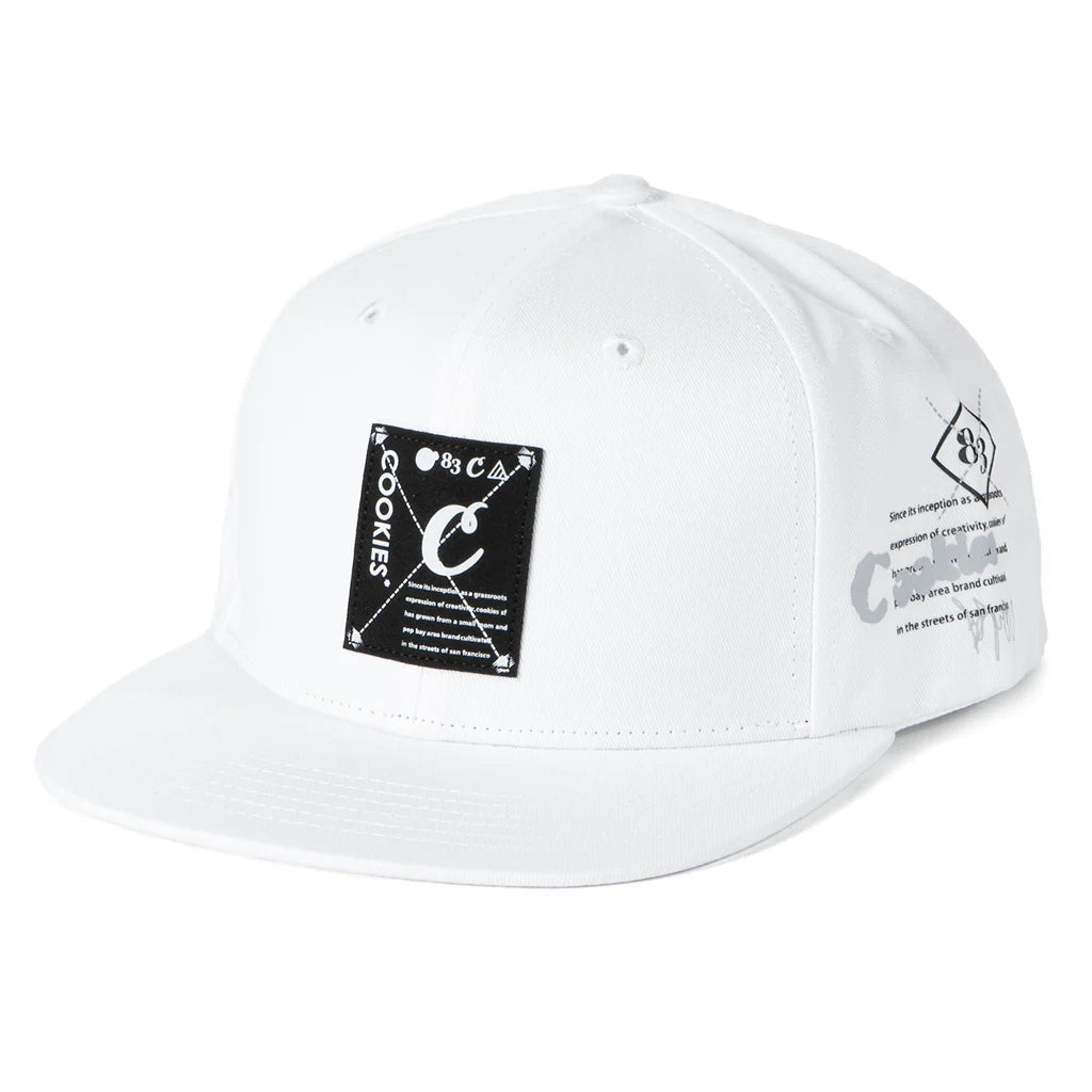 Key Largo Snapback Hat - White