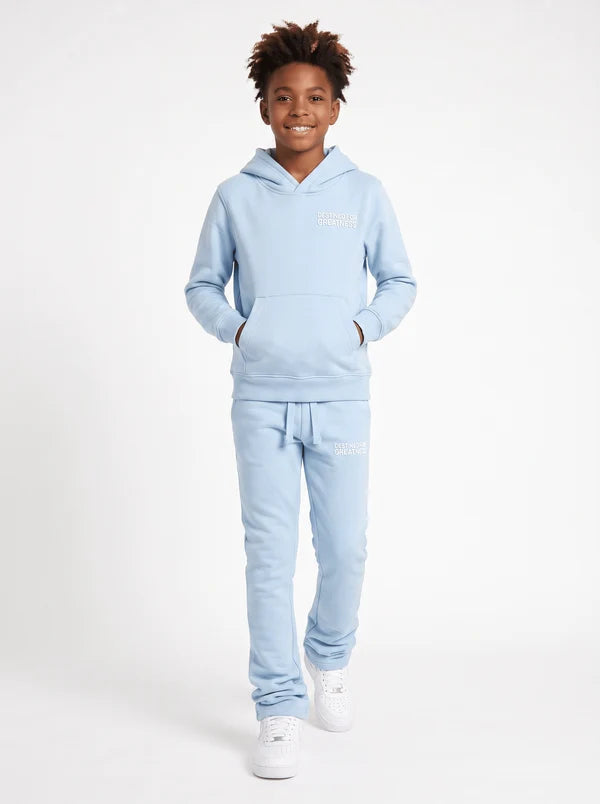 Kids DFG Pullover Hoodie (Carolina Blue)