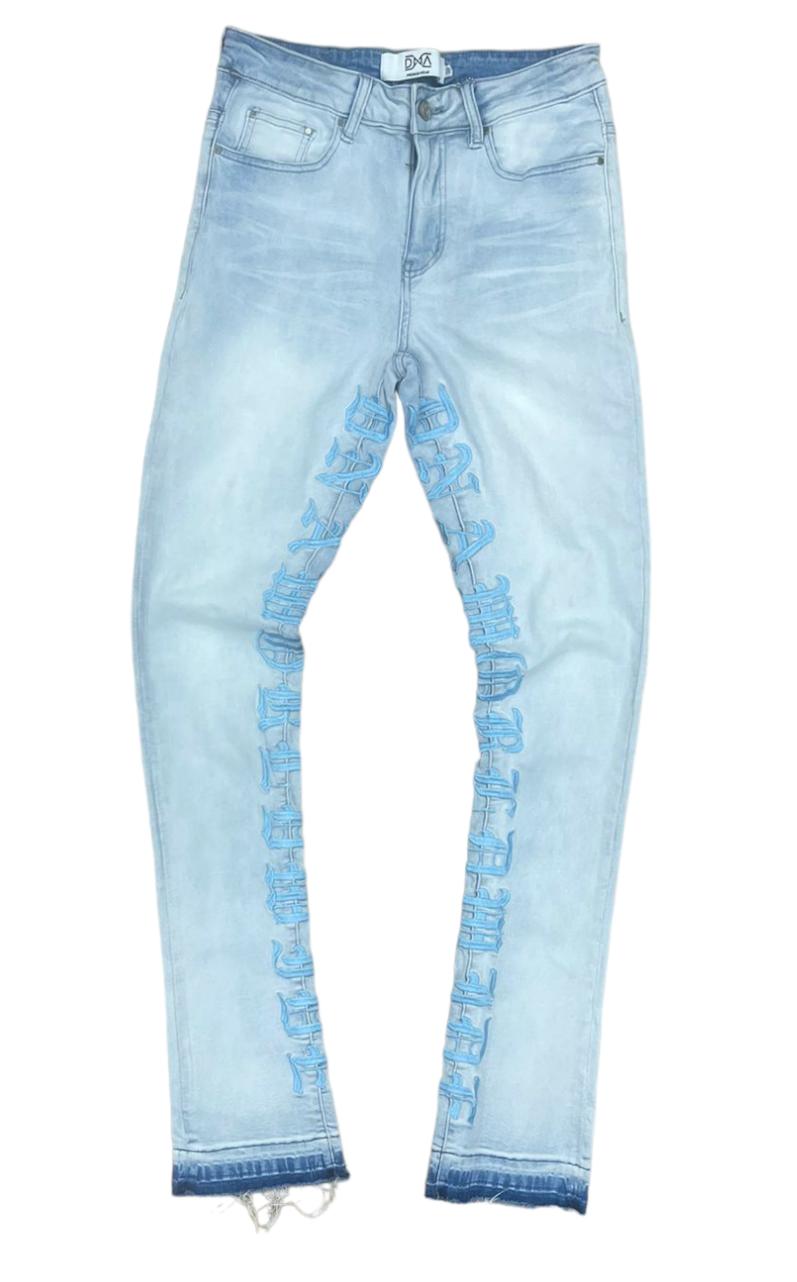 DNA Premium - Worldwide 1990 Stacked Jeans - Light Blue