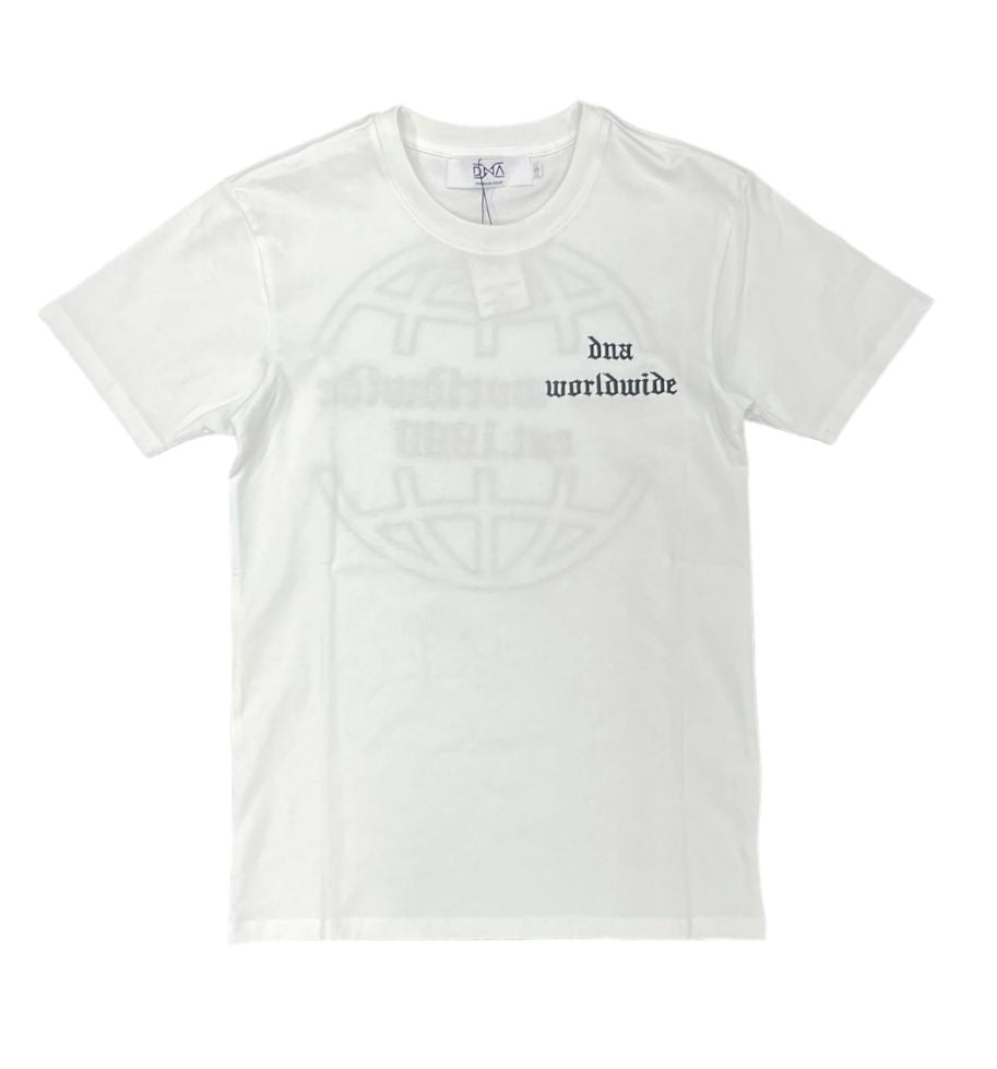 DNA Worldwide T-Shirt - White/Black