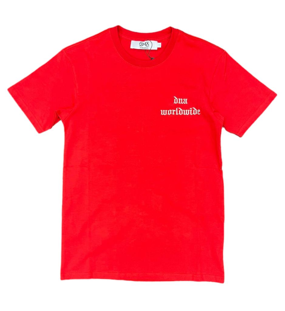 DNA Worldwide T-Shirt - Red/Grey