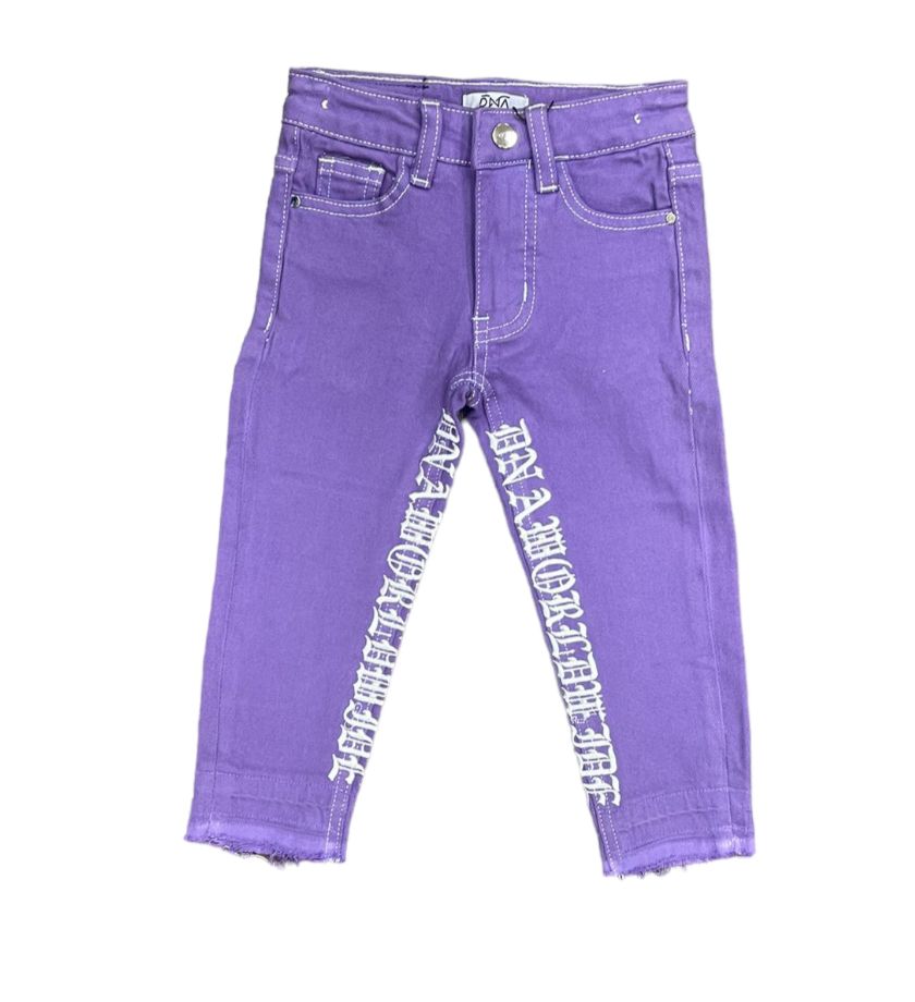Kids Melt Away Denim Jeans - Purple/White – Todays Man Store