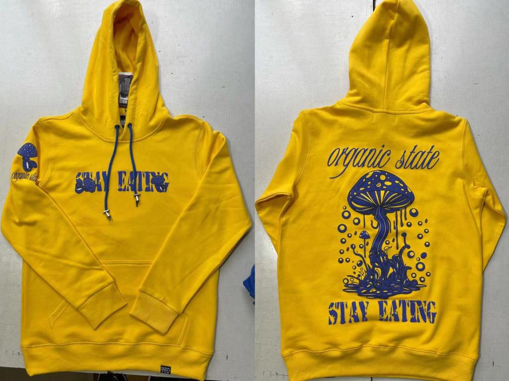 DNM Stay Eating Hoodie - Yellow