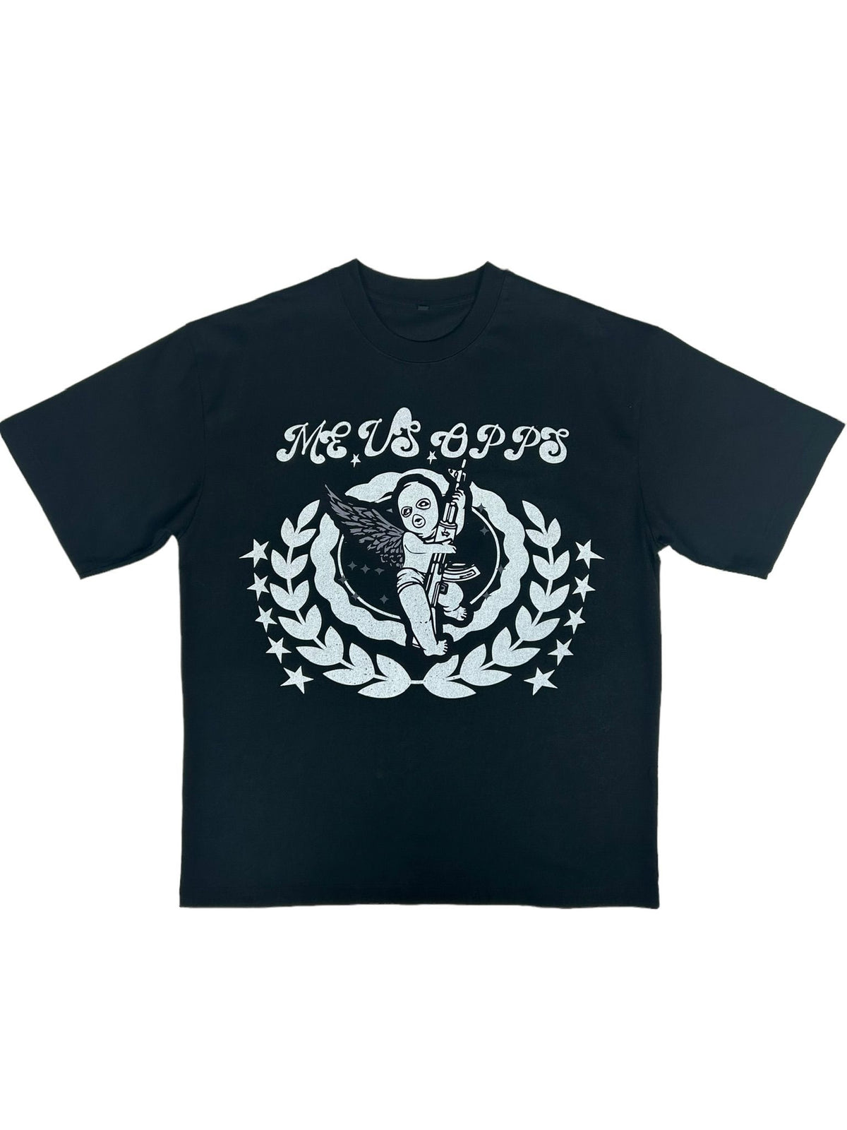 'Some Cupid Strikes With Arrows' T-Shirt - Black