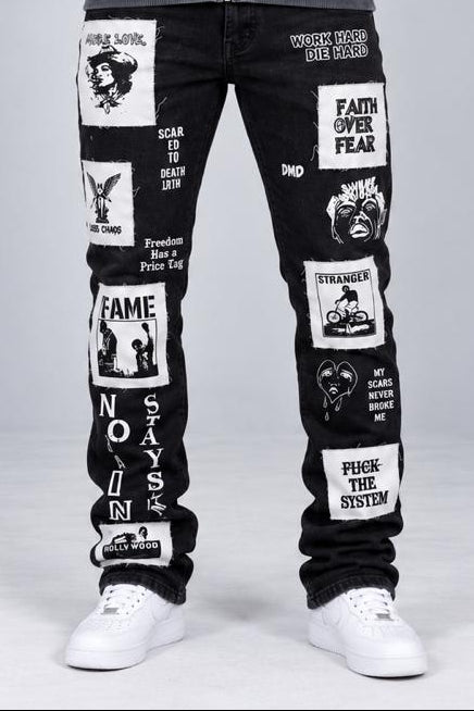 Canvs Art Patch Denim (Onyx)