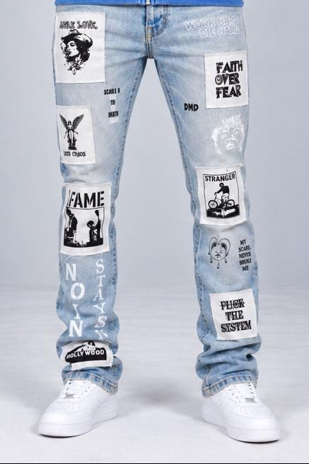 Canvs Art Patch Denim (Blue Haze)