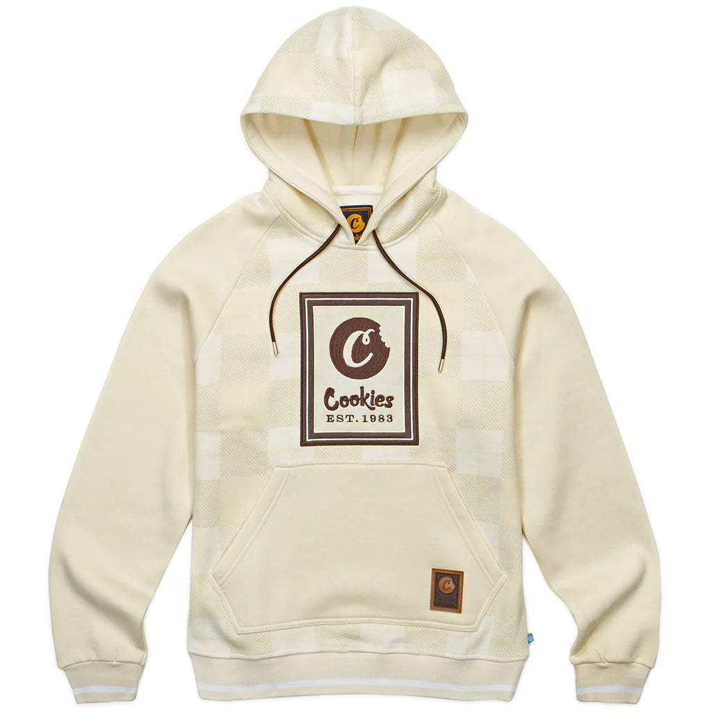 Park Ave Fleece Pullover Hoodie - Cream