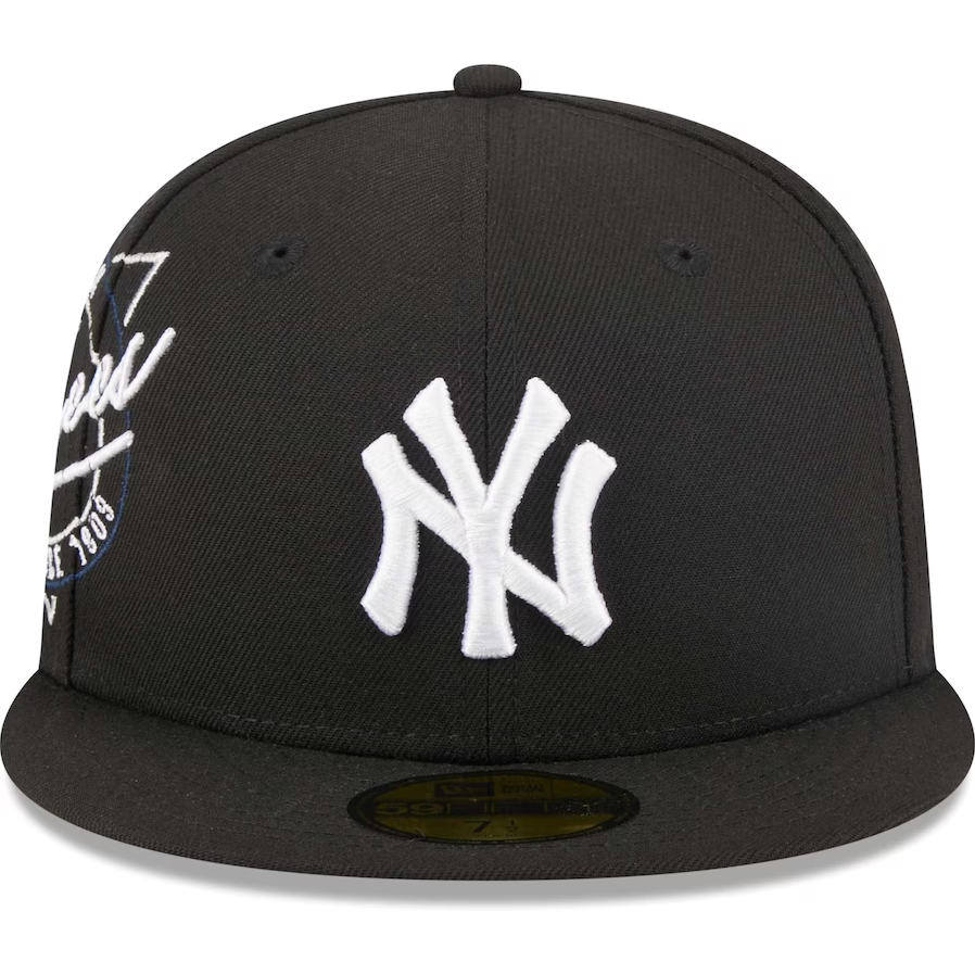 New York Yankees Neon 59FIFTY Fitted Hat - Black