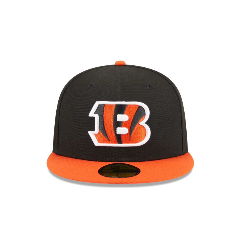 Cincinnati Bengals Throwback Hidden Fitted Hat