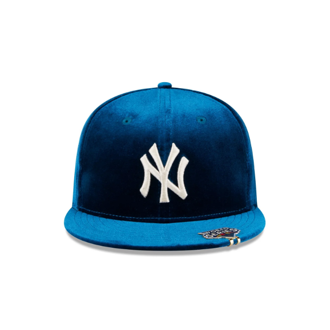 New York Yankees Velvet Visor Clip Fitted Hat