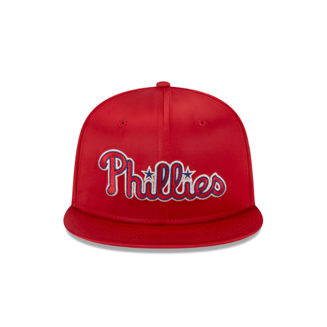 Philadelphia Phillies Satin Script Snapback Hat