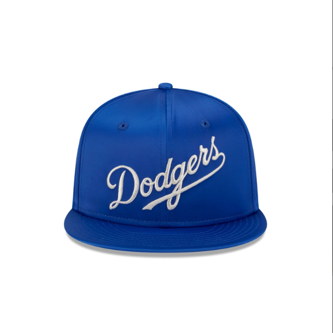 Los Angeles Dodgers Satin Script Snapback Hat