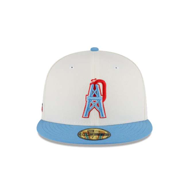 Houston Oilers City Originals Fitted Hat