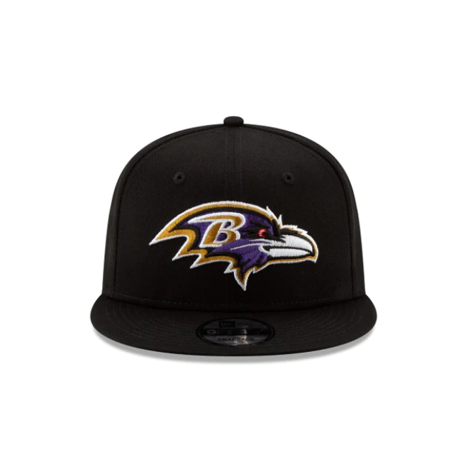 Baltimore Ravens Basic Black Snapback