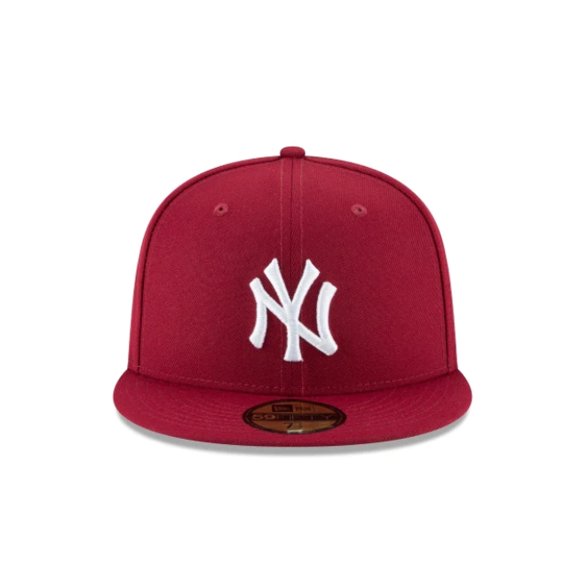 New York Yankees Cardinal Basic Fitted Hat