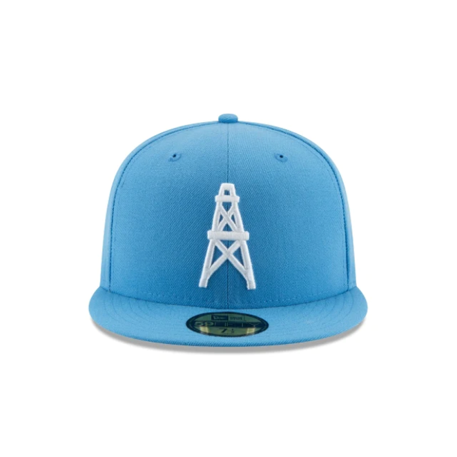 Houston Oilers Basic Fitted Hat
