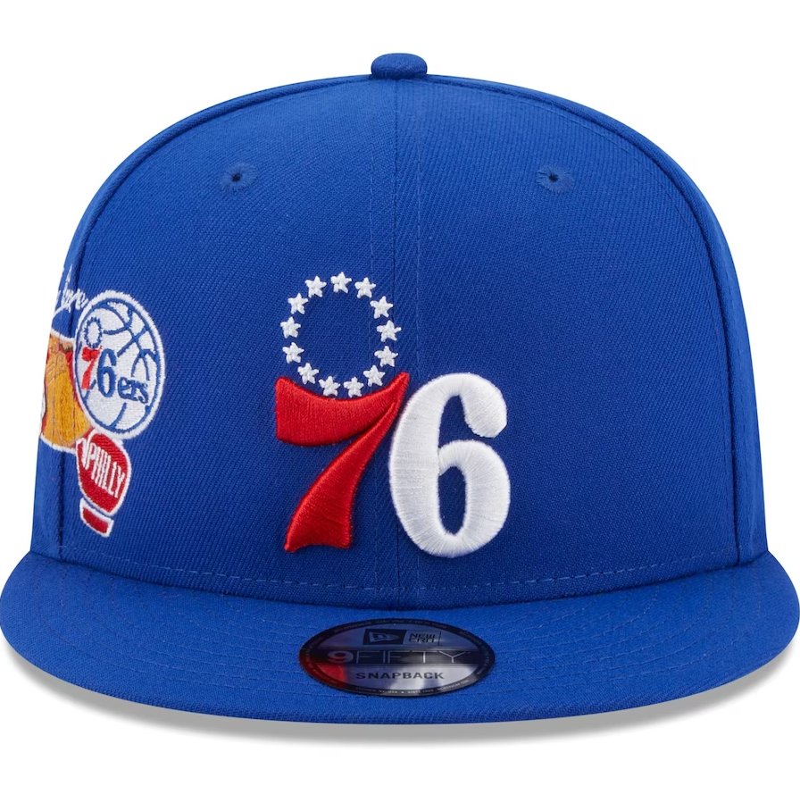 Philadelphia 76ers Royal Icon Snapback Hat