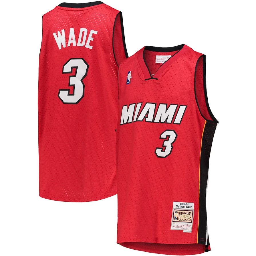 Youth Miami Heat Dwyane Wade 2005-06 Swingman Jersey