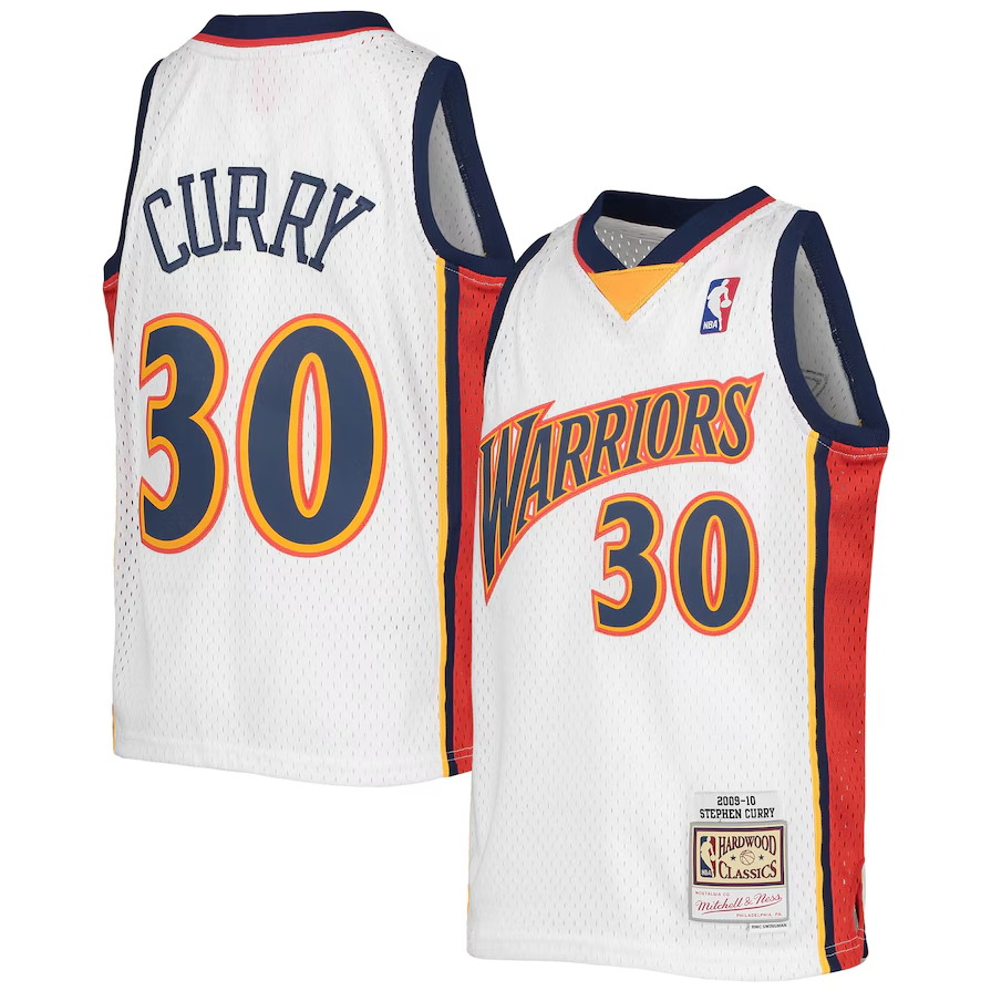 Youth Golden State Warriors Stephen Curry 2009-10 Swingman Jersey