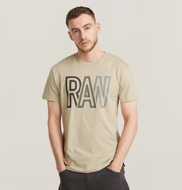Raw T-Shirt - Dark Brick