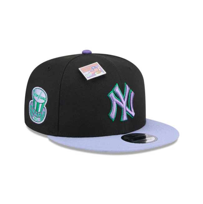 New York Yankees Big League Chew Grape Snapback - Black