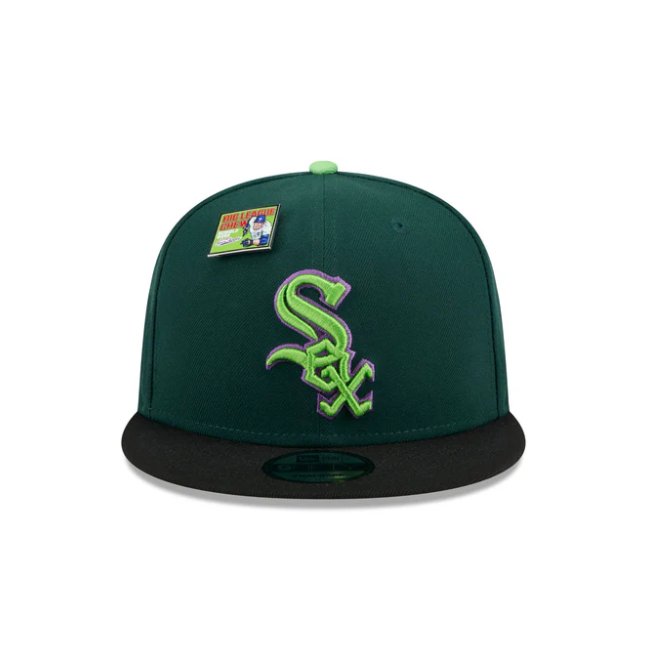 Chicago White Sox Big League Chew Sour Apple Snapback - Green