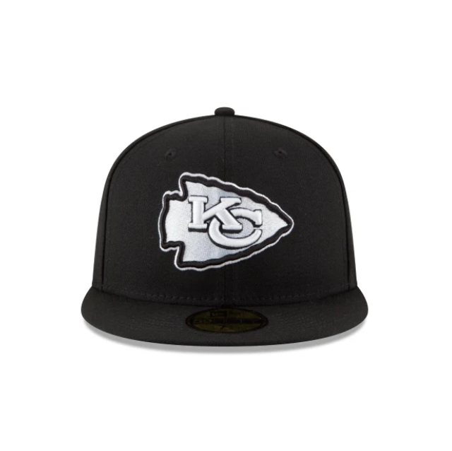 Black & White 59FIFTY Fitted - Kansas City Chiefs