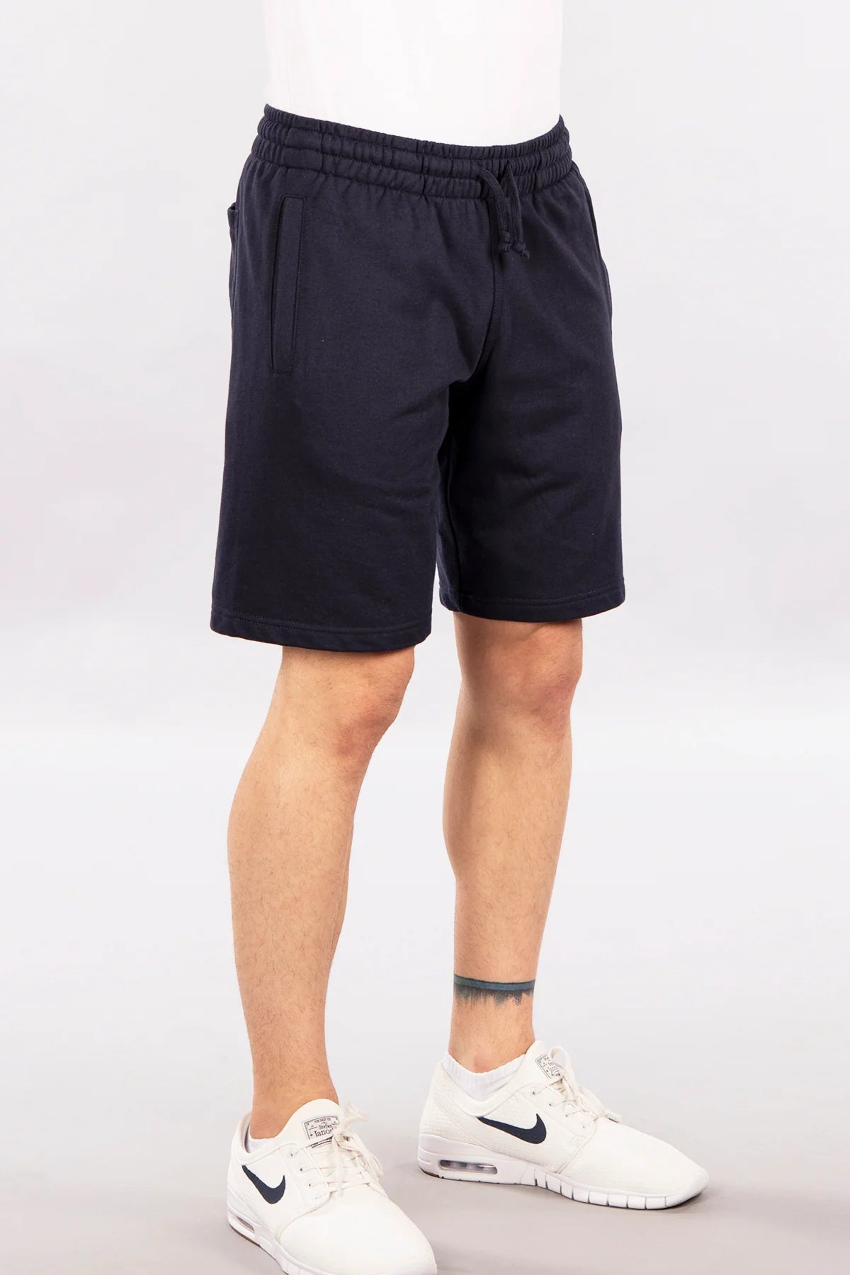 Terry Fleece Shorts - Navy