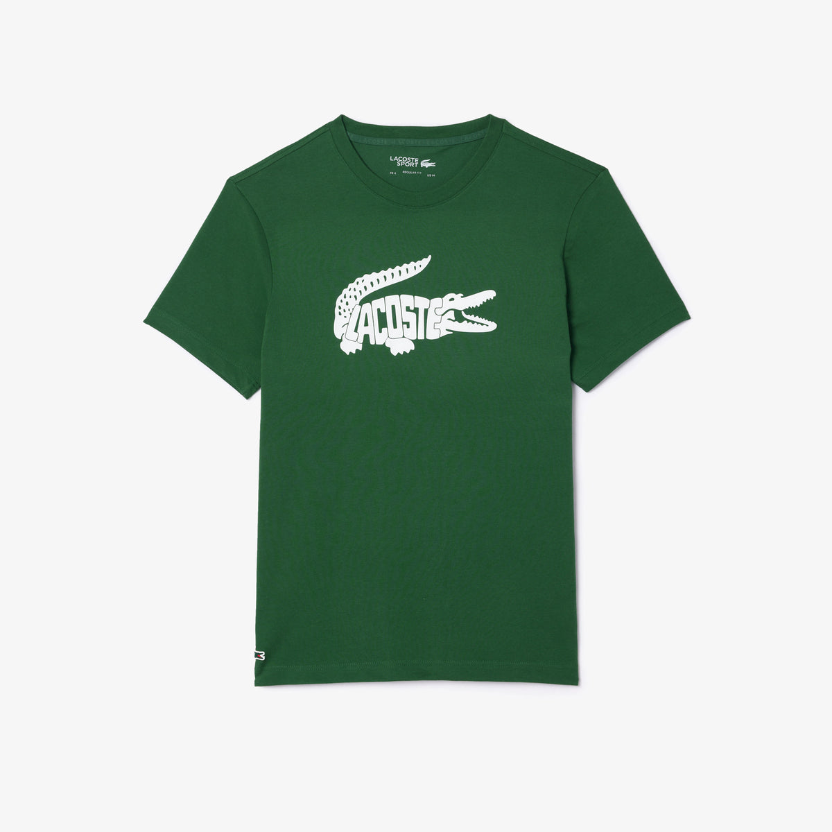 Sport Ultra-Dry Croc Print T-Shirt - Green/White