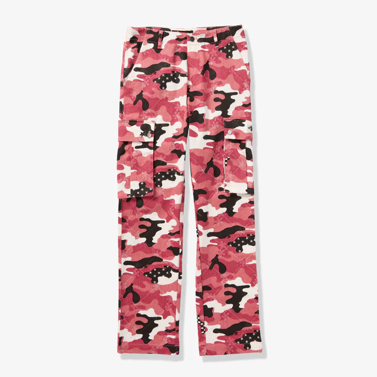 Kosovo" Cargo Pants (red camo)