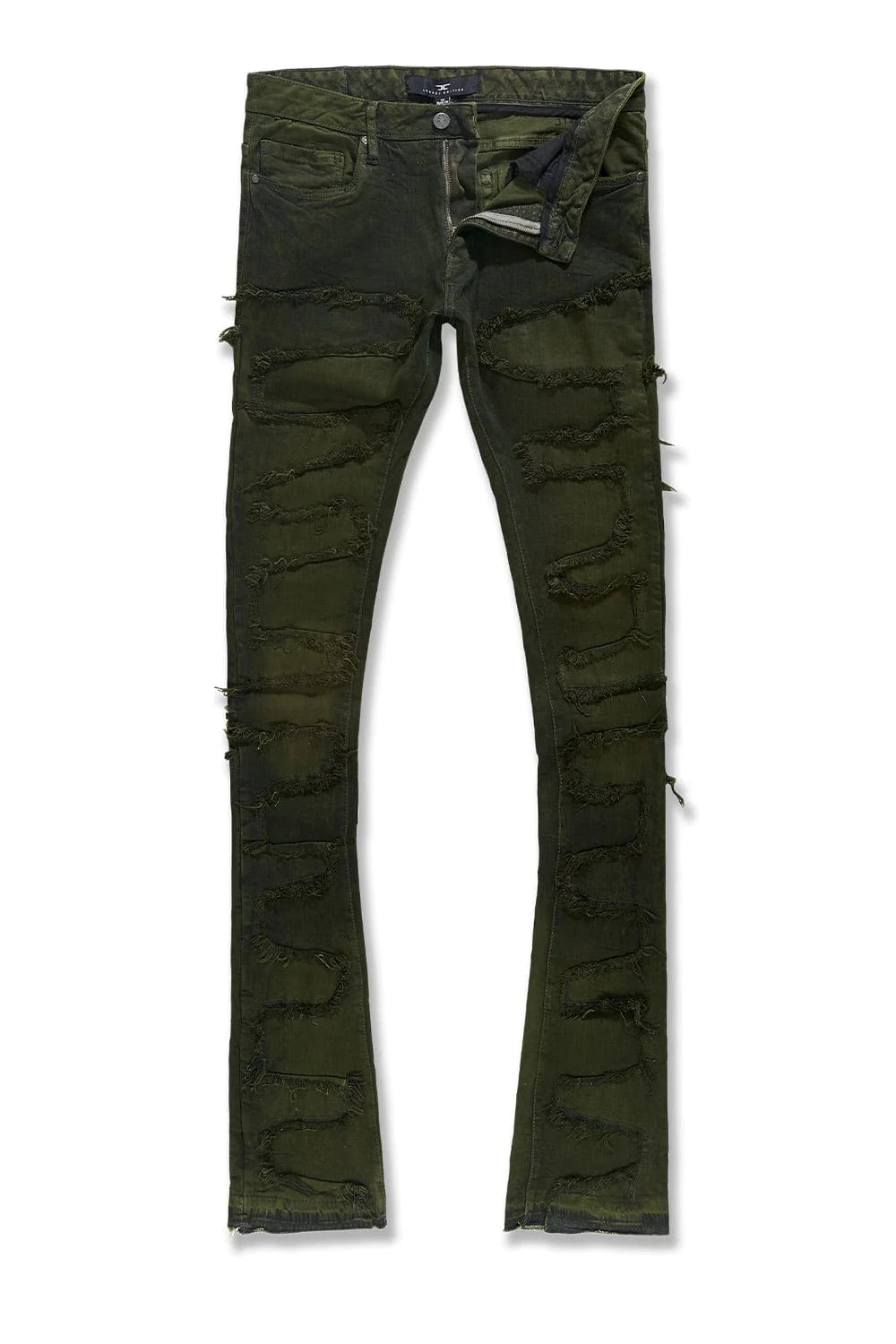 Martin Stacked - Oasis Denim Jeans - Olive