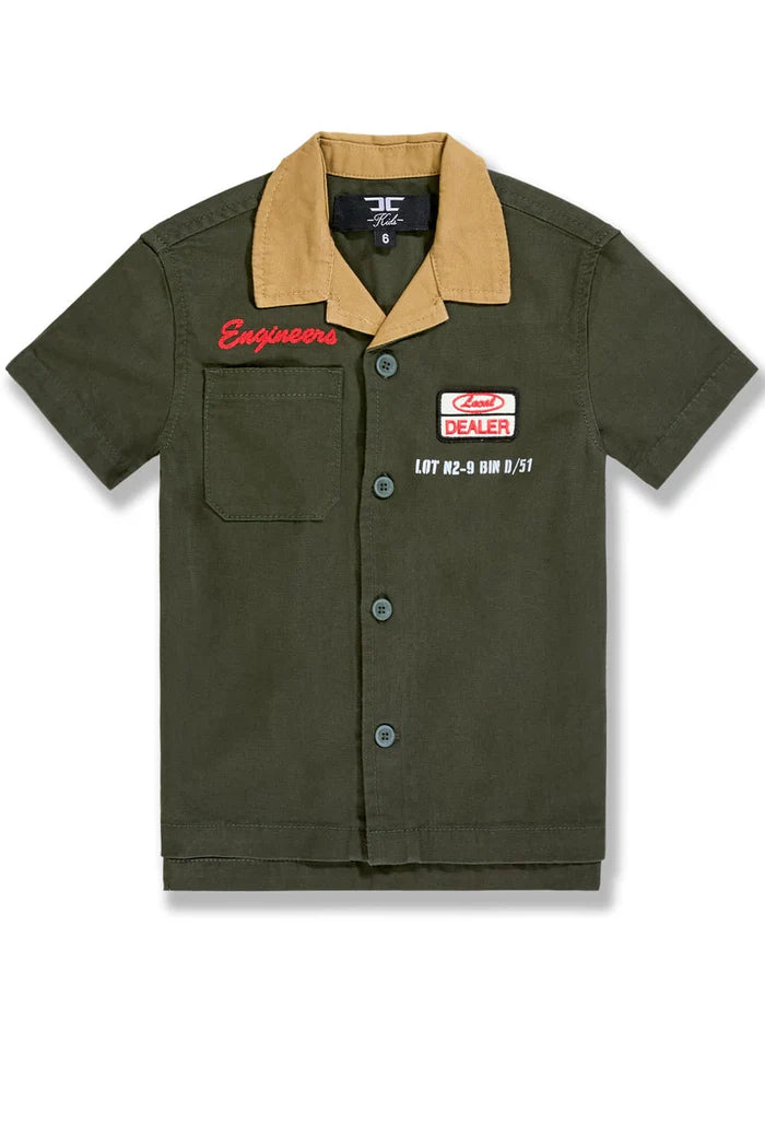 Kids The Re-Up Mechanic Set (Dark Green)