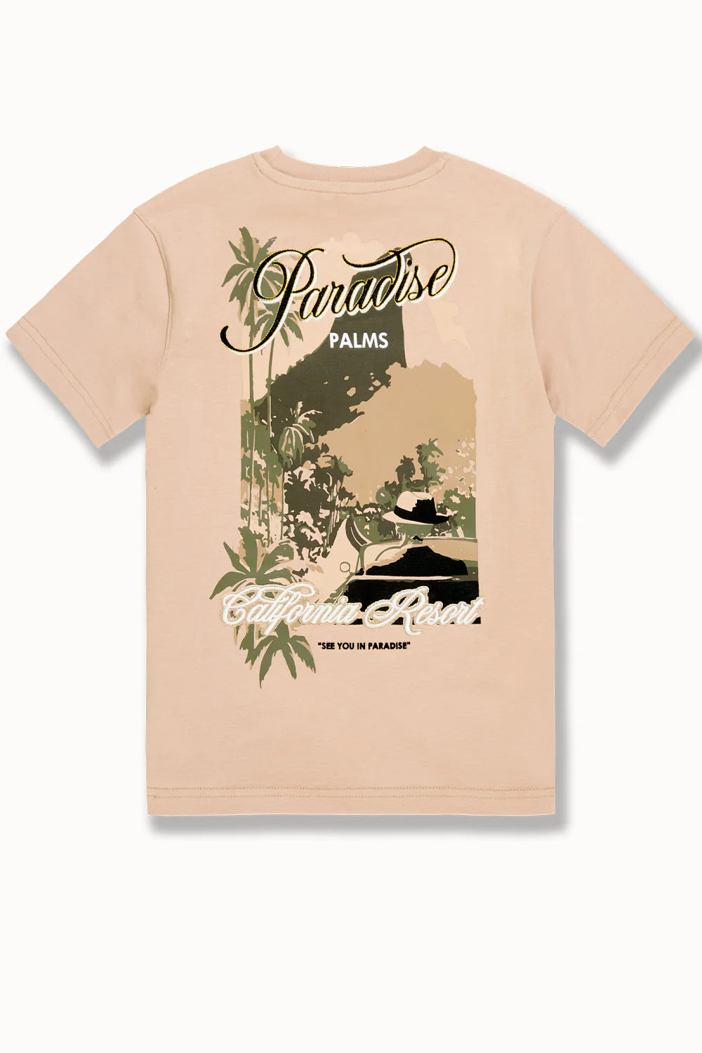 Kids Paradise Palms T-Shirt (Hunter Camo)